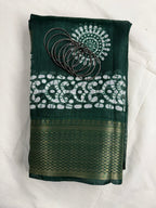 RADHAA : Crystal Pattu Saree