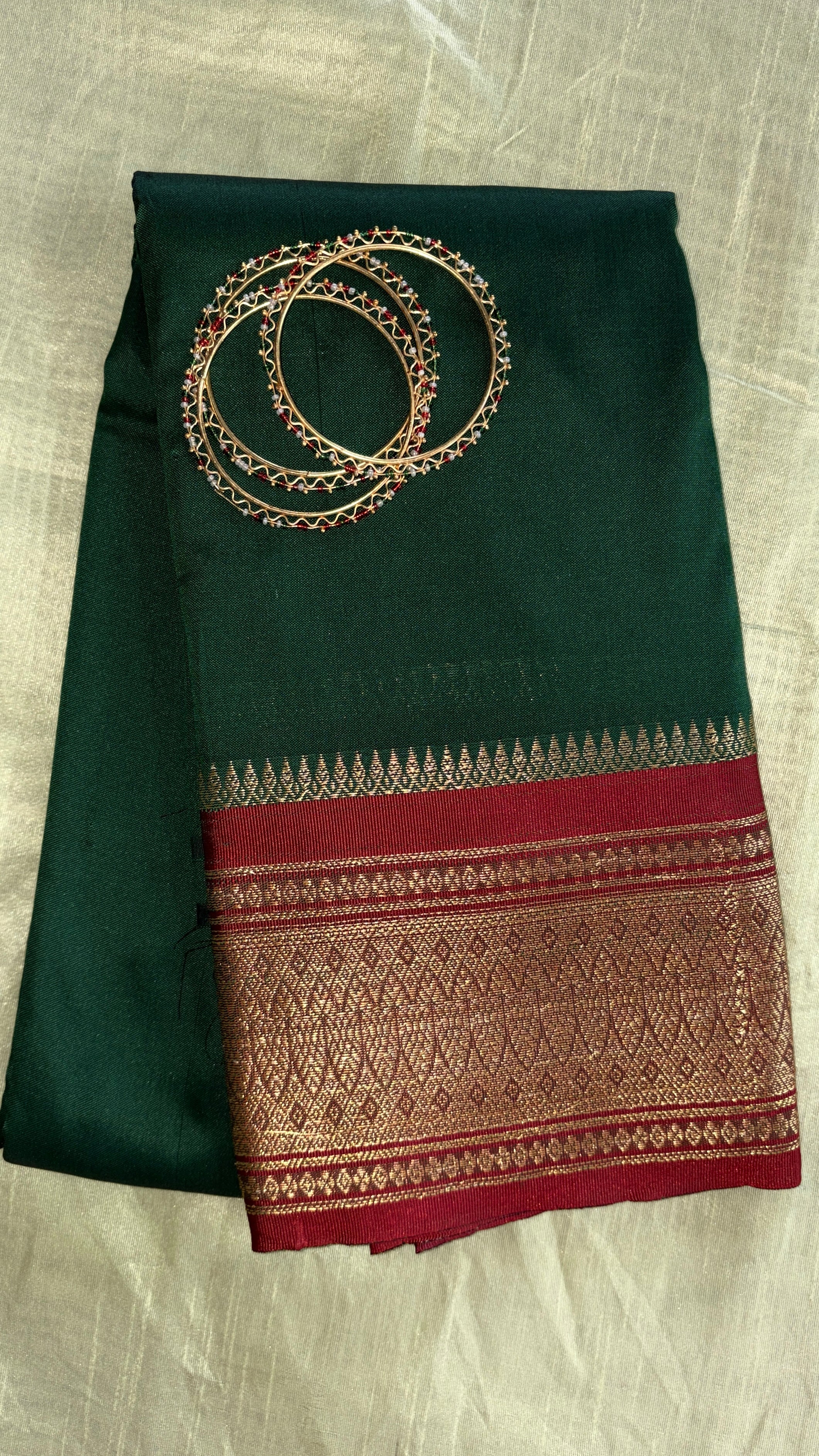 THULASI : CRYSTAL PATTU SAREE