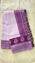 NILA : Nilaveni Silver Saree