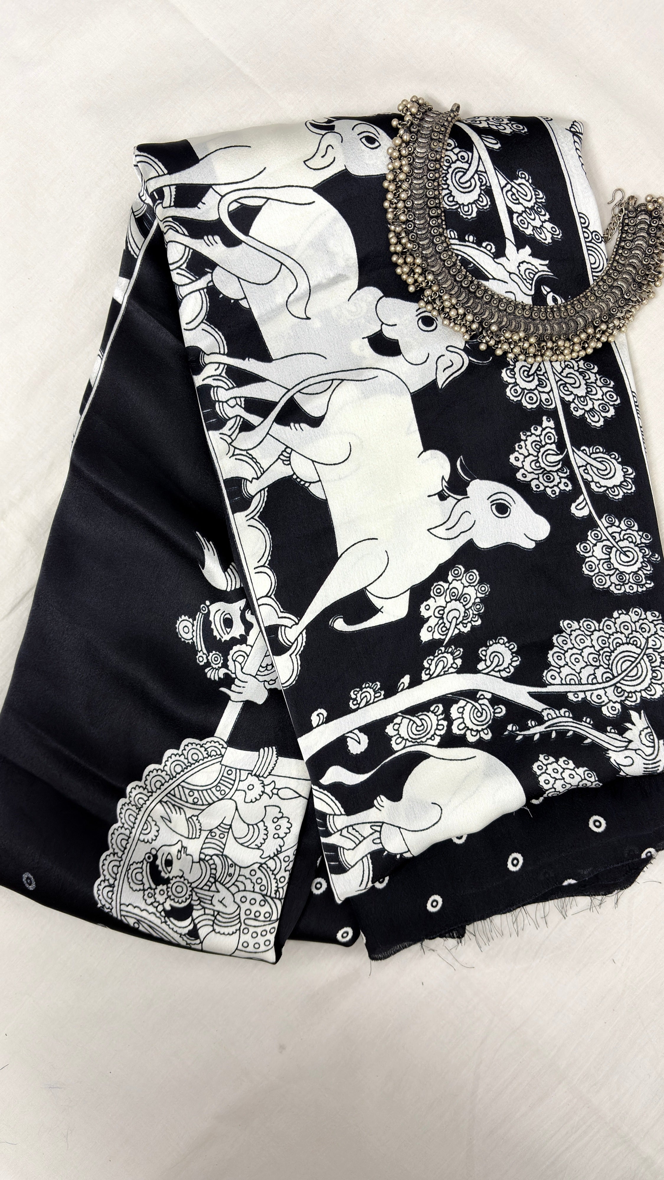 KALAMKARI : Semi Modal Silk